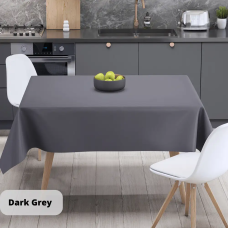 Скатертина "Aquastop" водовідштовхуюча Dark Gray, 140x180