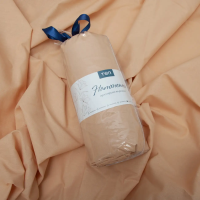 Простирадло "НАТХНЕННЯ" з резинкою Кремове, 180x200