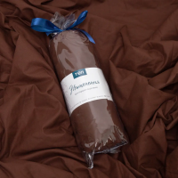 Простирадло "НАТХНЕННЯ" з резинкою Какао, 180x200