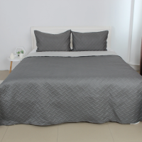 Покривало ТЕП "VINTAGE" наволочка 50*70 см Сіре/Вінтаж, 150x210