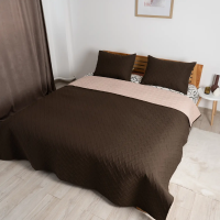 Покривало ТЕП "VINTAGE" наволочка 50*70 см Коричневе/Вінтаж, 180x240