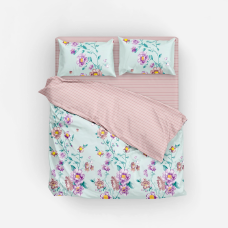 Постільна білизна ТЕП "Everyday collection" Pink Peony, 70х70, полуторна