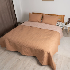 Покривало ТЕП "VINTAGE" наволочка 50*70 см Кофейне/Вінтаж, 220x240