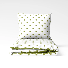 Постільна білизна ТЕП "Happy Sleep" Olive Dots, 50x70, полуторна