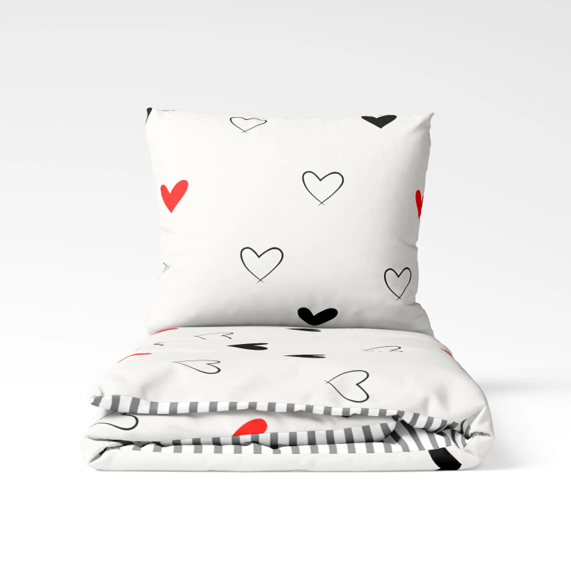 Комплект постільної білизни ТЕП "Happy Sleep" Ритм кохання, полуторна