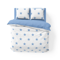 Постільна білизна ТЕП "Soft dreams" Morning Star Blue, 70x70, двоспальна