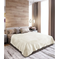 Покривало ТЕП "VELOUR" Молочне, 150x210