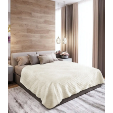 Покривало ТЕП "VELOUR" Молочне, 150x210