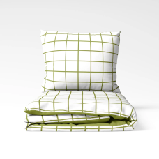 Постільна білизна "ТЕП" Olive Check, 70x70, полуторна