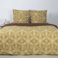 Комплект постільної білизни ТЕП "Happy Sleep" Bronze Grid, двоспальна