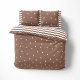 Постільна білизна ТЕП "Soft dreams" Cappuccino Night, 70x70, євро