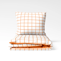 Постільна білизна "ТЕП" Terracotta Check, 70x70, євро