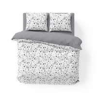 Комплект постільної білизни Melluna Silk Garden, двоспальна