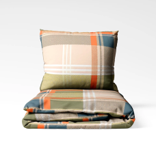 Комплект постільної білизни "ТЕП" Beige Plaid, сімейна