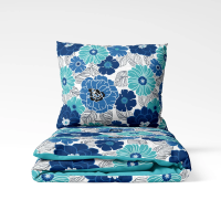 Комплект постільної білизни "ТЕП" Blue Georgine, сімейна