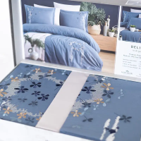 Комплект постільної білизни "MARIBOR POPLIN" Belis indigo, євро