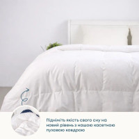 Ковдра COTE BLANC "Пухова-касетна", 140x205