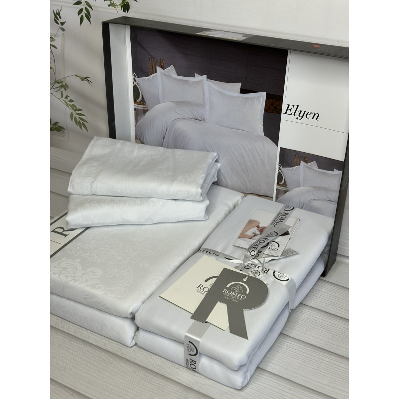 Elyen жаккардова постіль, євро розмір. Romeo home Туреччина. (74526)