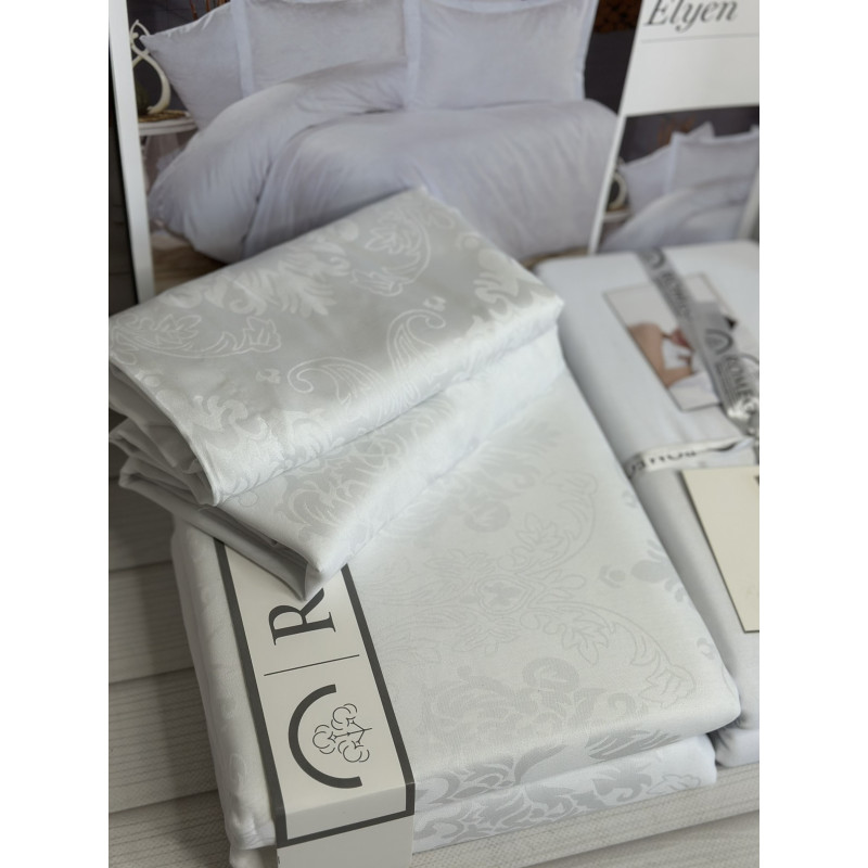 Elyen жаккардова постіль, євро розмір. Romeo home Туреччина. (74526)