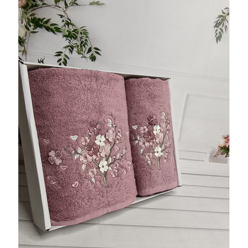 Piante sacura murdum 3D 2в1 бавовняні рушники.Туреччина. (85647)