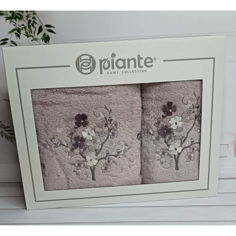 Piante sacura gul 3D 2в1 бавовняні рушники.Туреччина. (50244)