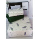 Raster євро розміру фланелева постільна білизна. Бавовна. Belizza Туреччина. (28436)
