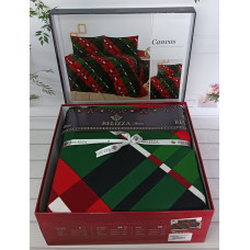 Canvas євро розміру фланелева постільна білизна. Бавовна. Belizza Туреччина. (50522)