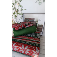 Offset євро розміру фланелева постільна білизна. Бавовна. Belizza Туреччина. (53120)