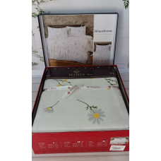 Monochrome євро розміру фланелева постільна білизна. Бавовна. Belizza Туреччина. (24793)