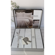 Kinetic жаккардова постіль, євро розмір. Romeo home Туреччина. (31417)