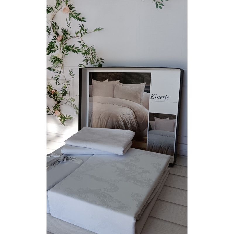 Kinetic жаккардова постіль, євро розмір. Romeo home Туреччина. (31417)