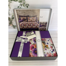 Fett 5D постіль з поплин  .Євро розмір.Romeo home Туреччина (72903)