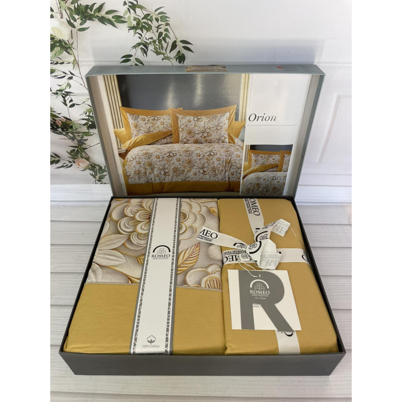 Orion 5D постіль з поплин .Євро розмір.Romeo home Туреччина (29509)