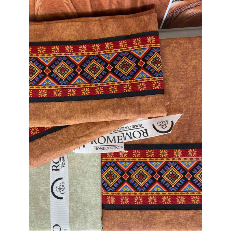 Solstice постіль ранфорс.Євро розмір.Romeo home Туреччина (34488)