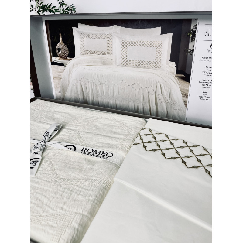 Aether Літній набір з мусліновим Піке. Romeo home Туреччина (61939)