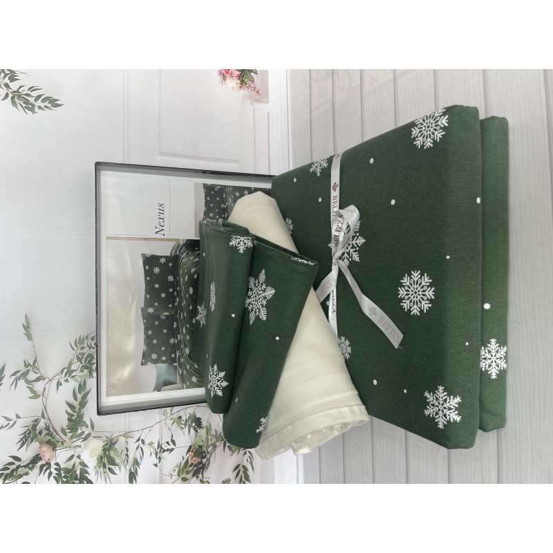 Nexus фланелева постіль. Сімейний розмір. Belizza Туреччина. (45405)