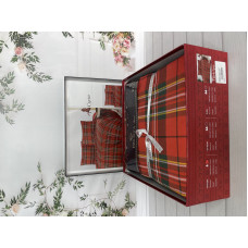 Cyan фланелева постіль. Полуторний розмір. Belizza Туреччина. (39610)