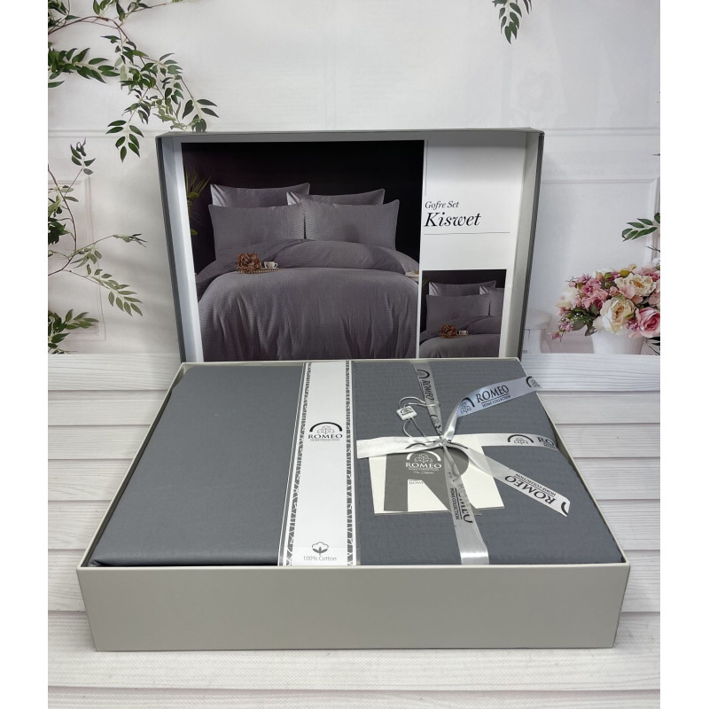Kiswet жатка , сатинова постільна білизна. Євро розмір. Romeo home Туреччина. (26000)