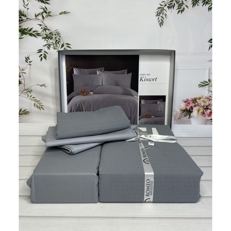 Kiswet жатка , сатинова постільна білизна. Євро розмір. Romeo home Туреччина. (26000)