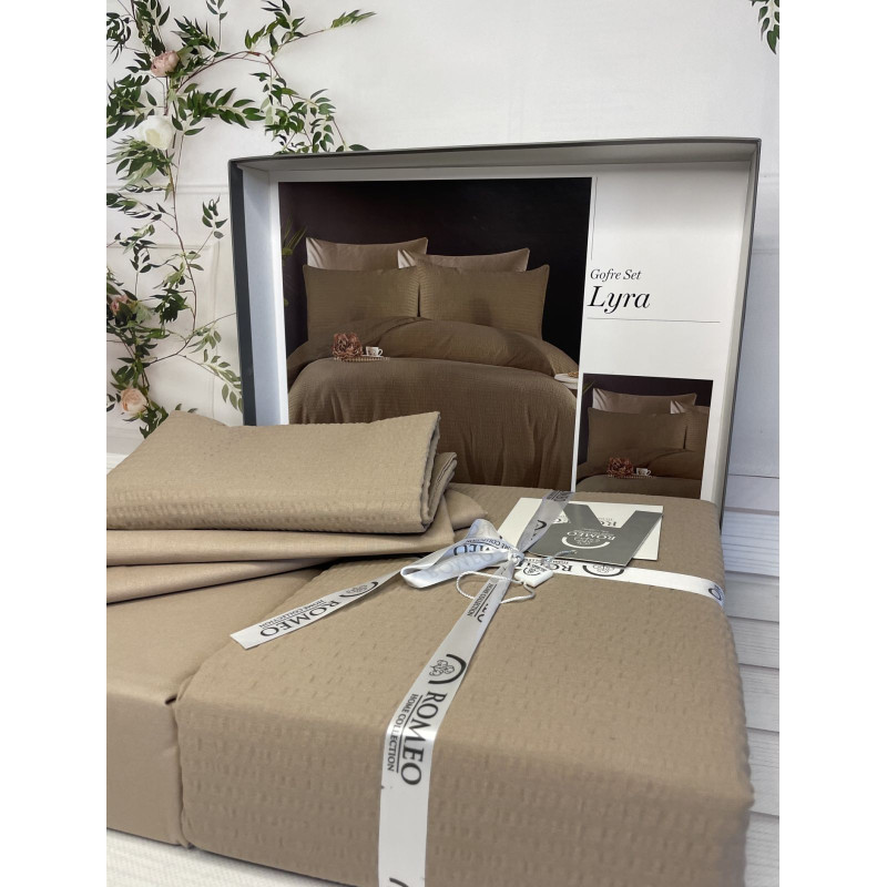 Lyra жатка , сатинова постільна білизна. Євро розмір. Romeo home Туреччина. (11796)