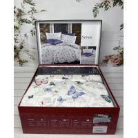 Nebula євро розміру фланелева постільна білизна. Бавовна. Belizza Туреччина. (89844)