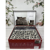 Zebraal євро розміру фланелева постільна білизна. Бавовна. Belizza Туреччина. (86458)