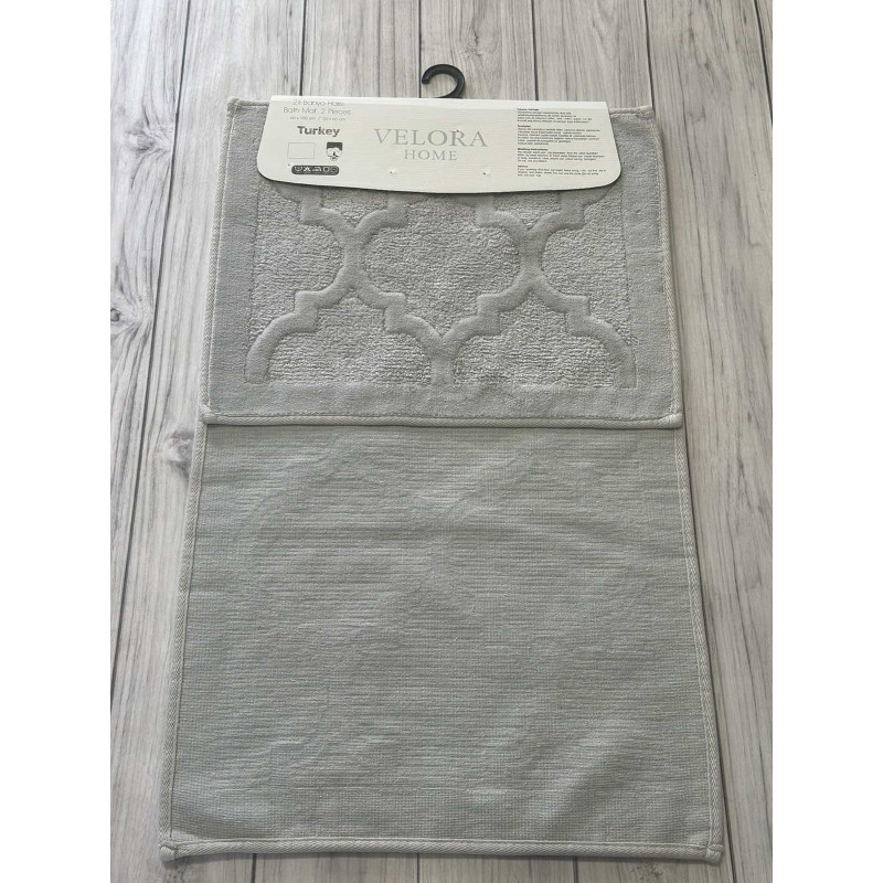 Velora mozaika gri Килимки в ванну кімнату 2в1.Velora Туреччина (63114)