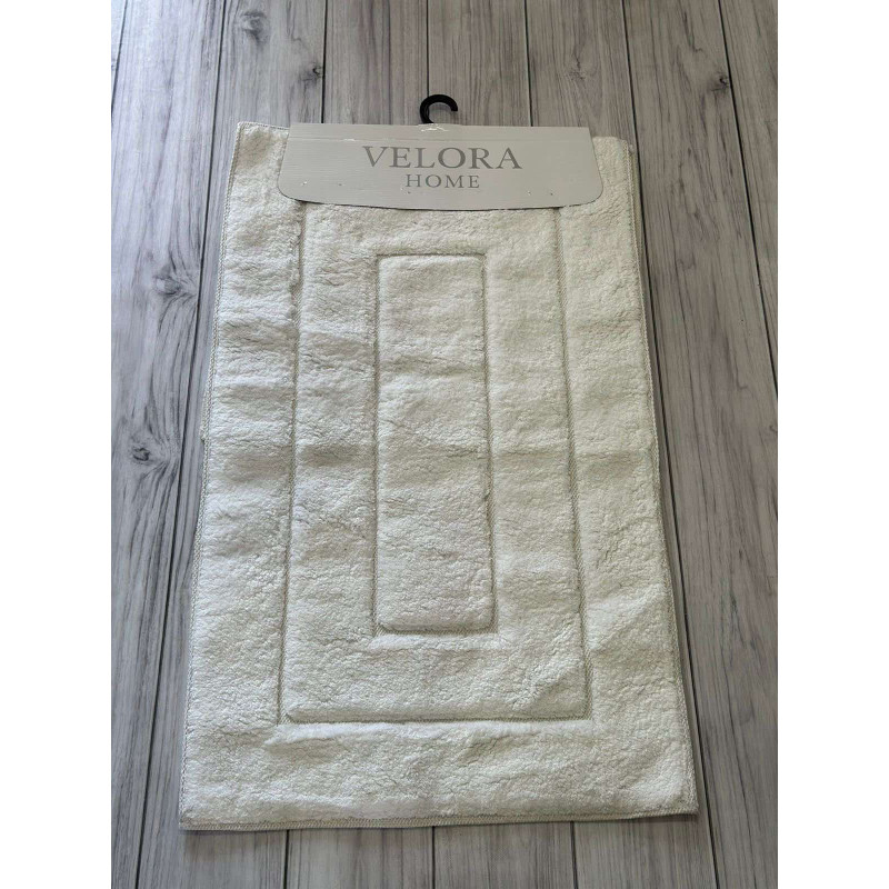 Velora kvadrat krem Килимки в ванну кімнату 2в1.Velora Туреччина (51046)