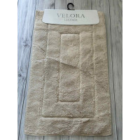Velora kvadrat bej Килимки в ванну кімнату 2в1.Velora Туреччина (58680)