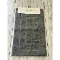 Velora kvadrat gri Килимки в ванну кімнату 2в1.Velora Туреччина (78402)