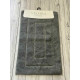 Velora kvadrat gri Килимки в ванну кімнату 2в1.Velora Туреччина (78402)