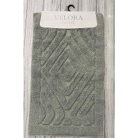 Velora rombik gri Килимки в ванну кімнату 2в1.Velora Туреччина (32110)