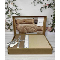 Celeste  poplin жакардова постіль, євро розмір. Romeo home Туреччина. (56639)