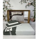 Aura poplin жаккардова постіль, євро розмір. Romeo home Туреччина. (88604)